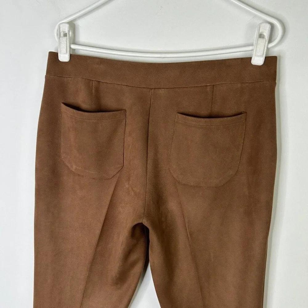 Democracy Brown Pull On Crop‎ Pants Size Medium